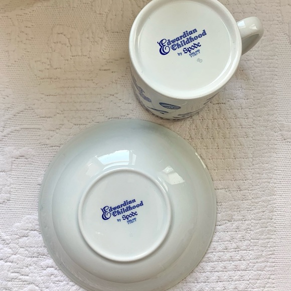 Spode Edwardian Childhood 2 Pc Set Bowl & Mug - Picture 6 of 15